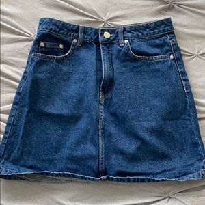 H&M denim skirt